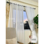 NON BLOCKOUT LINEN RING/LINEN NON RING CURTAINS