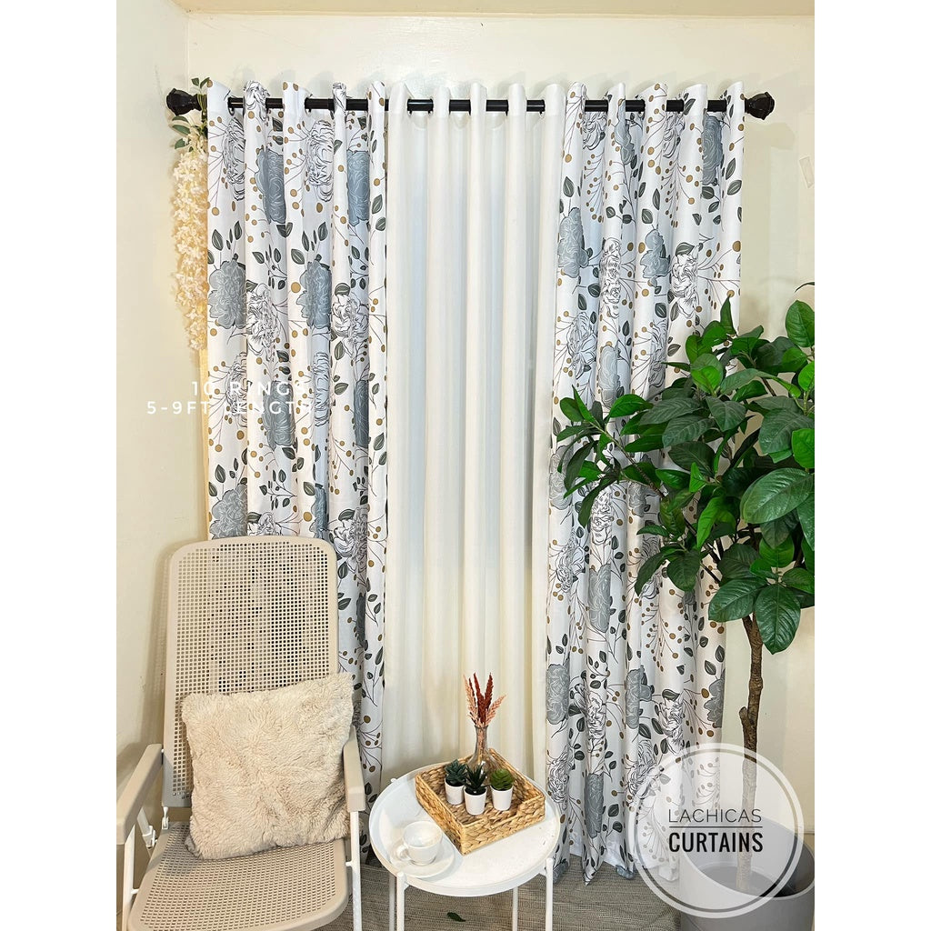 3in1&5in1 NON BLOCK OUT Print Camella Gray - Light Gray