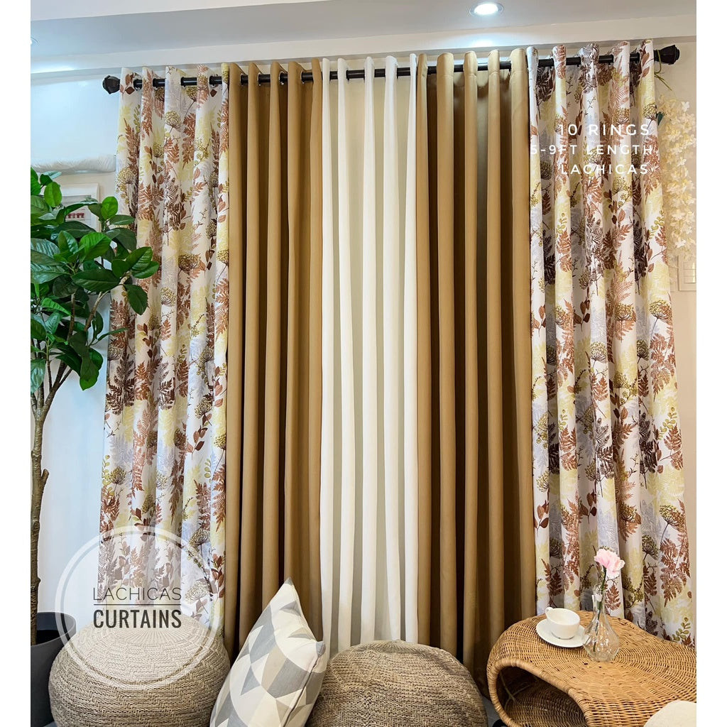Clarion Printed Collection | 3in1 and 5in1 Layered Set | 10 Rings | Non-Blockout